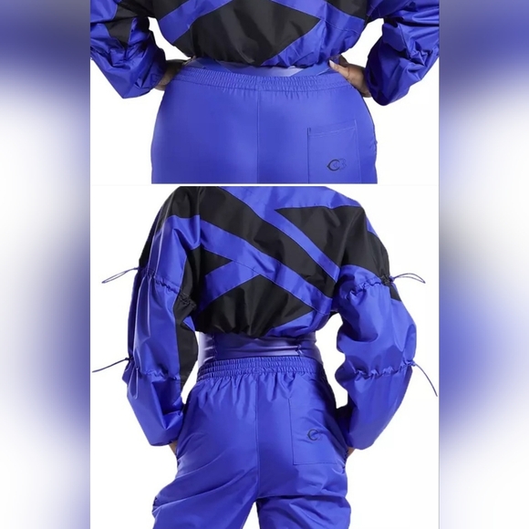 Reebok x Cardi B Woven 2pc Suit Large Ultimate Purple Streetwear - Picture 4 of 15